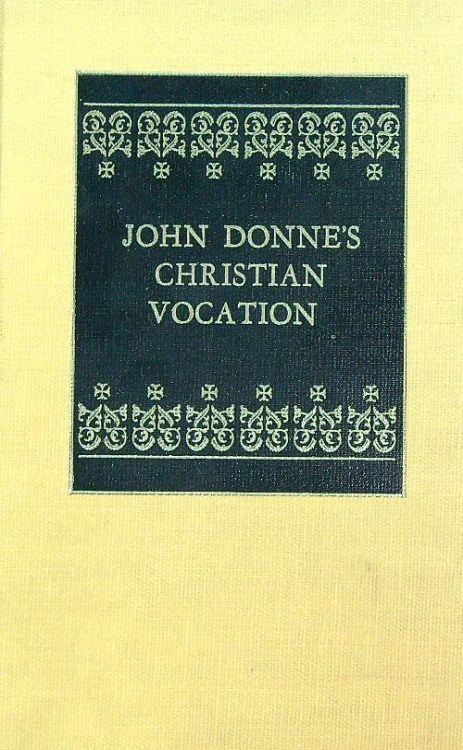 John Donne's Christian Vocation - Robert Jackson - copertina