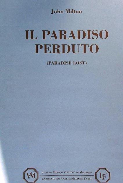 Il paradiso perduto - John Milton - copertina