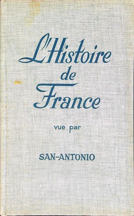 L' Histoire de France - Sanantonio - copertina