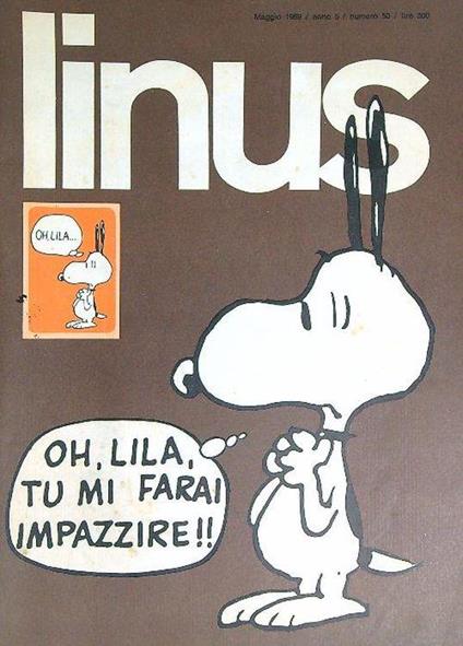 Linus numero 50/maggio 1969 - copertina