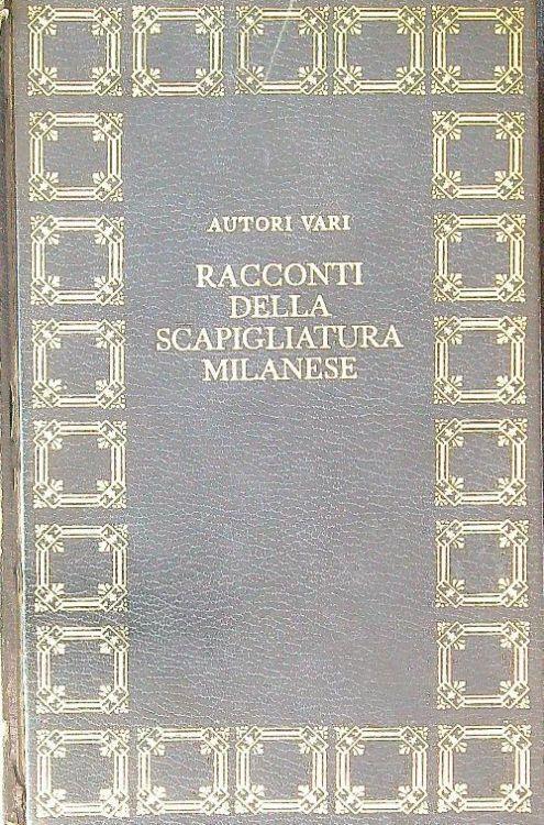 Racconti della scapigliatura milanese - copertina