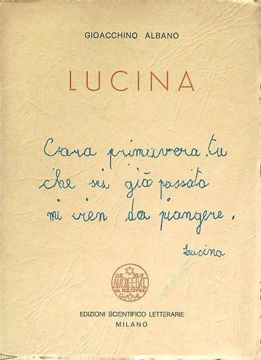 Lucina - Al Bano - copertina