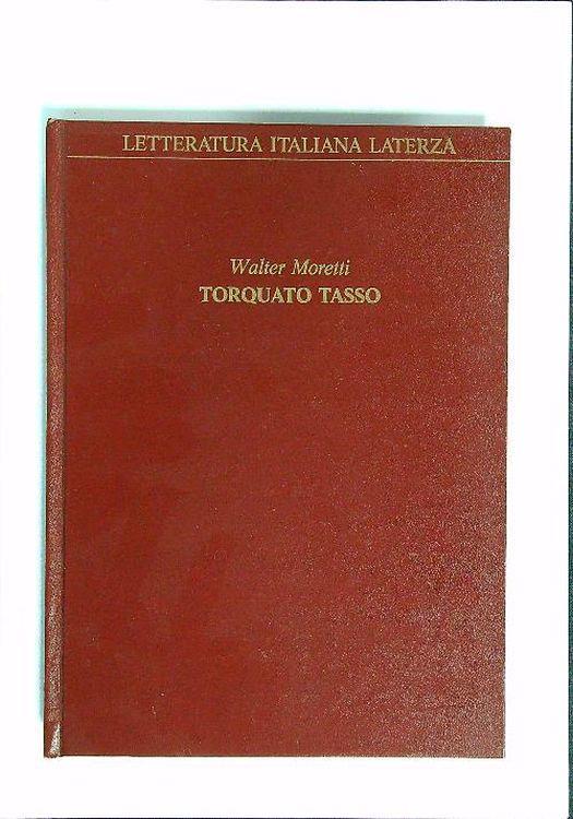 Torquato Tasso - Walter Moretti - copertina