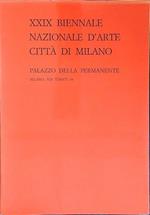 XXIX biennale nazionale d'arte città di Milano