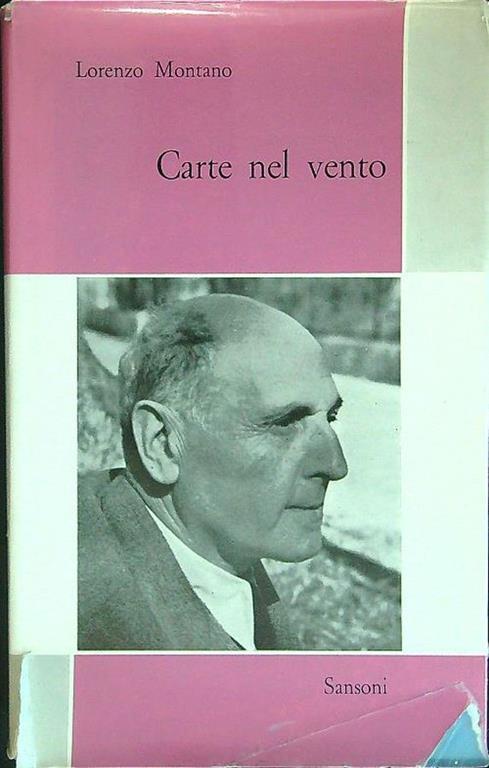 Carte nel vento - Lorenzo Montano - copertina