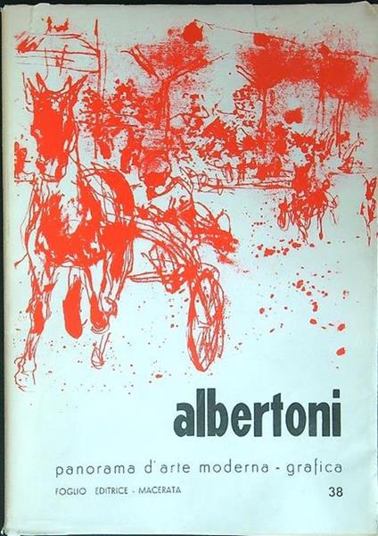 Albertoni Esemplare n. 470 di 600 - copertina