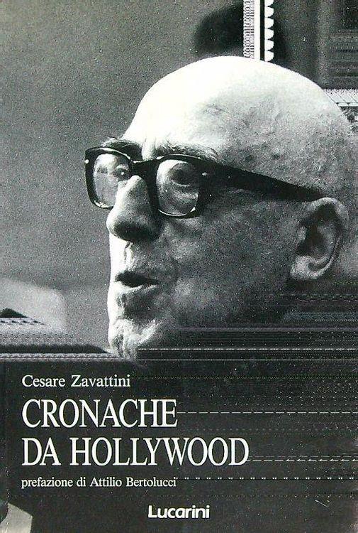 Cronache da Hollywood - Cesare Zavattini - copertina