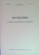 Notiziario della Unione Matematica Italiana - Anno V, N. 2/Febbraio 1978