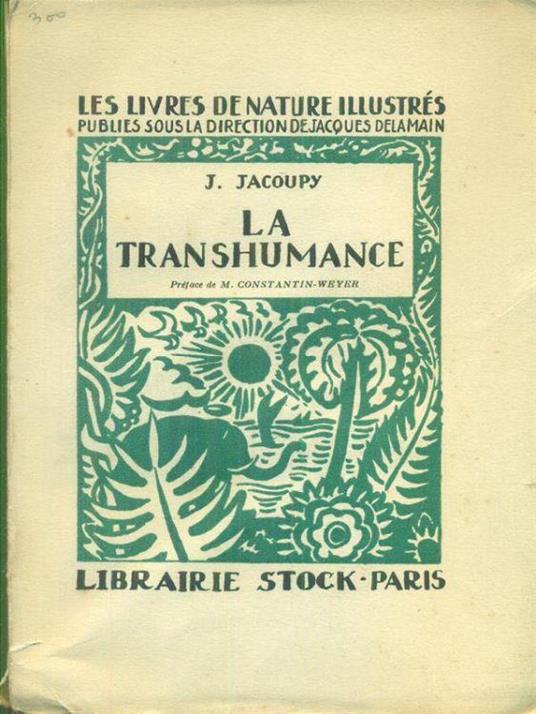 La transhumance - Jacqueline Jacoupy - copertina