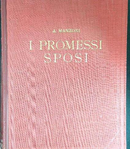 I promessi sposi - A. Mazzoni - copertina