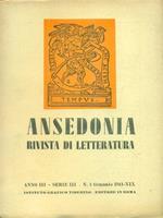 Ansedonia n. 1/gennaio 1941