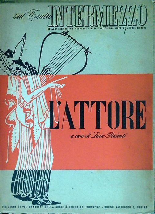 L' attore - Lucio Ridenti - copertina