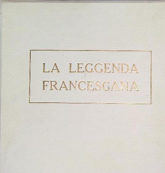 La leggenda francescana - copertina