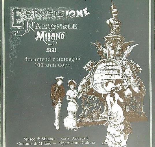 Esposizione nazionale di Milano 1881 - copertina