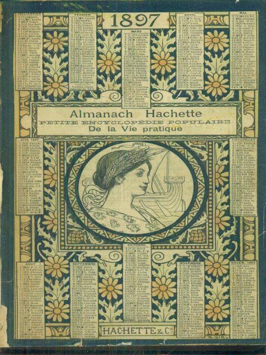 Almanach Hachette 1897 - copertina