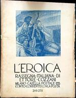 L' Eroica. Rassegna italiana di Ettore Cozzani. Quaderni 269-270
