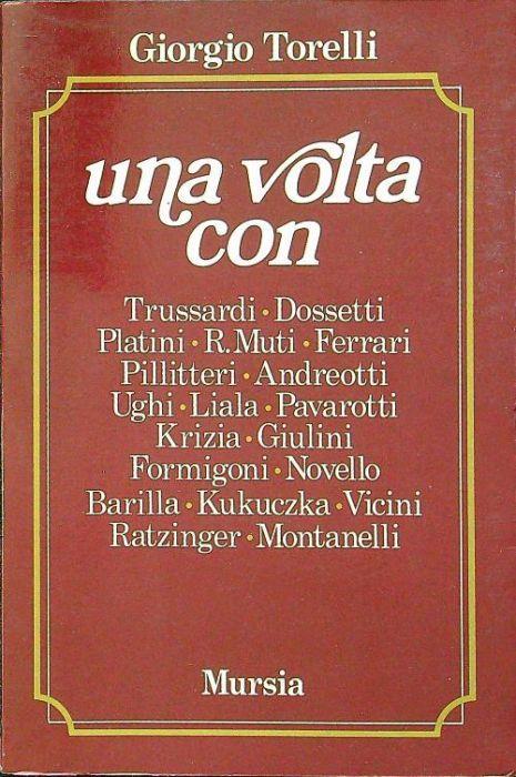 Una volta con - Giorgio Torelli - copertina