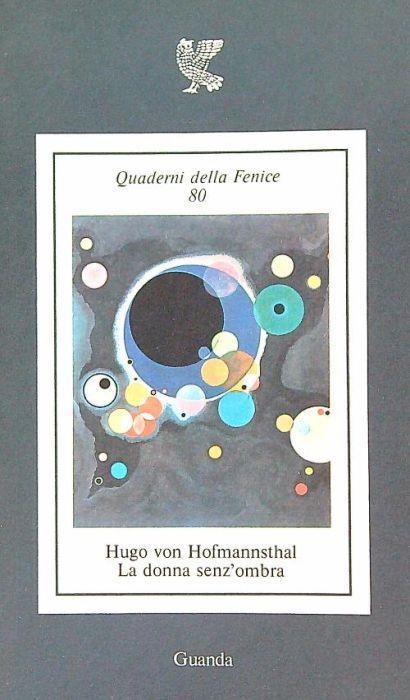 La donna senz'ombra - Hugo von Hofmannsthal - copertina