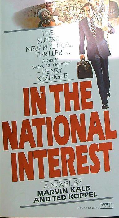 In the national interest - Marvin Kalb - copertina