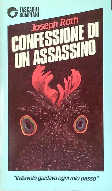 Confessione di un assassino - Joseph Roth - copertina