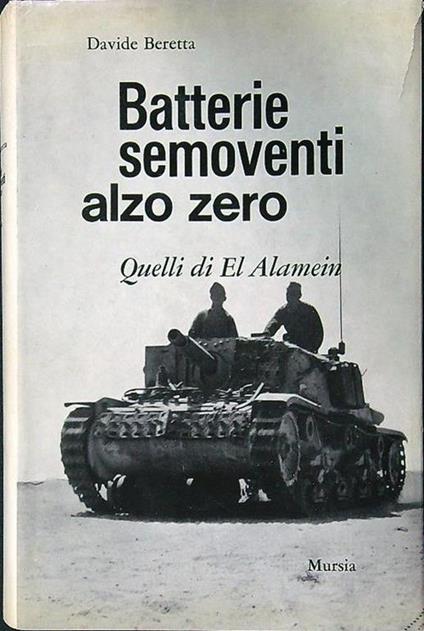 Batterie semoventi alzo zero - Davide Beretta - copertina