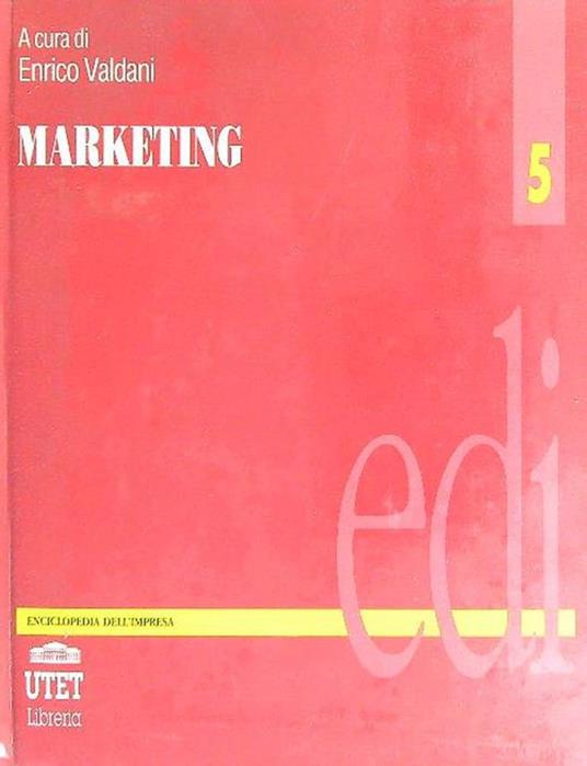 Marketing - Enrico Valdani - copertina