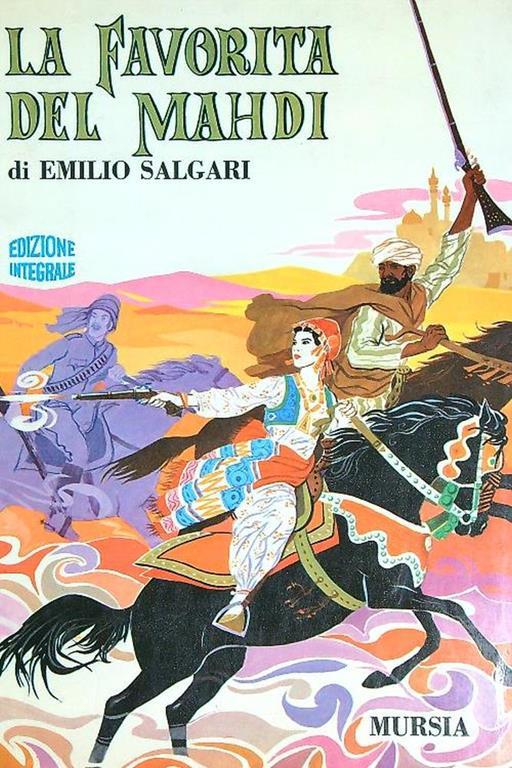 La favorita del Mahdi - Emilio Salgari - copertina