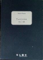 Taccuino 77/78