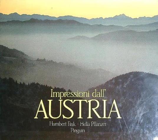 Impressioni dall'Austria - Humbert Fink - copertina