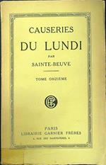 Causeries du lundi XI