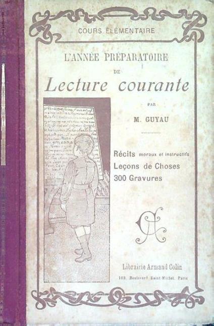 L' année préparatoire de Lecture courante - copertina