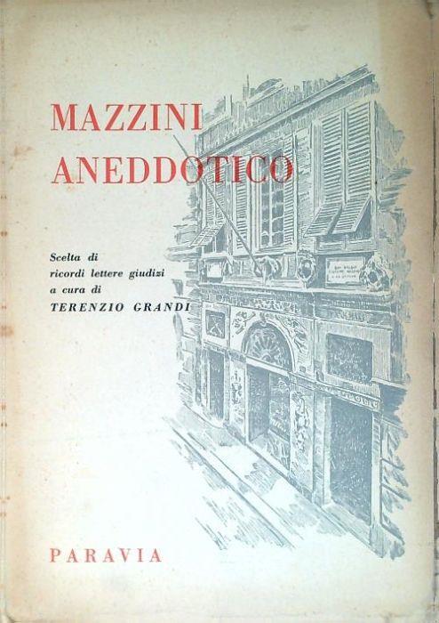 Mazzini aneddotico - Terenzio Grandi - copertina