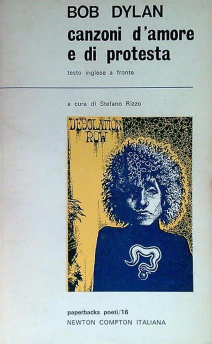 Canzoni d'amore e di protesta - Bob Dylan - copertina