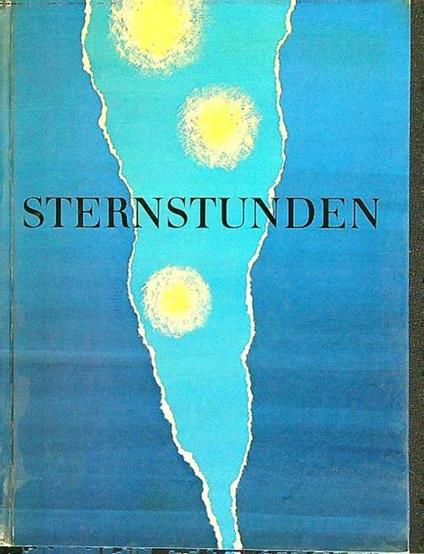 Sterstunden - Rudolf Hagelstange - copertina