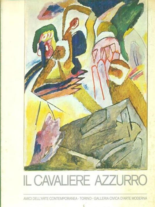 Il cavaliere azzurro - Luigi Carluccio - copertina