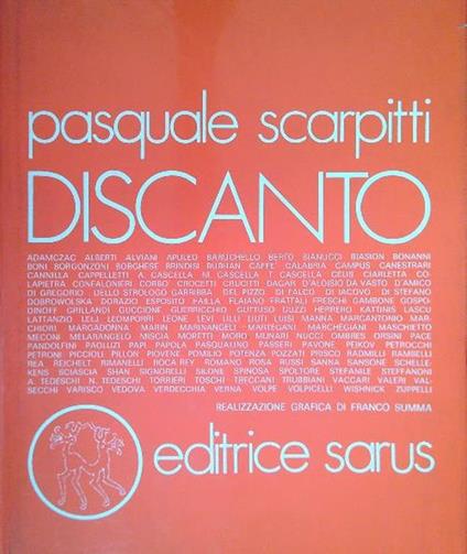 Discanto - Pasquale Scarpitta - copertina