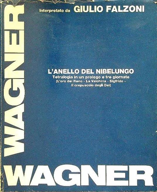 L' anello del Nibelungo - Richard Wagner - copertina