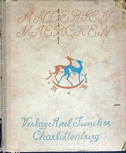 Gesammelte Marchen mit Aquarellen von Ulfred Thon - Hans Christian Andersen - copertina