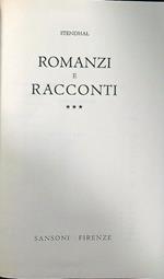 Romanzi e racconti III