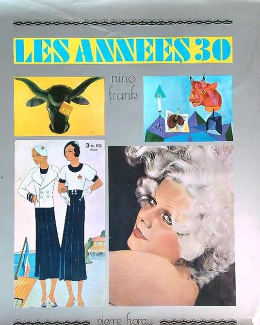 Les annees 30 - Nino Frank - copertina