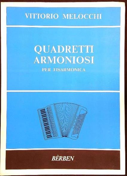 Quadretti armoniosi per Fisarmonica - Vittorio Manocchi - copertina