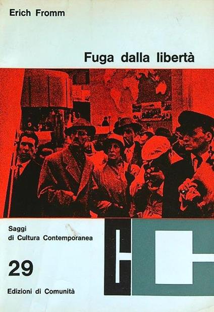 Fuga dalla libertà - Erich Fromm - copertina