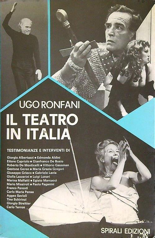 Il teatro in Italia - Ugo Ronfani - copertina