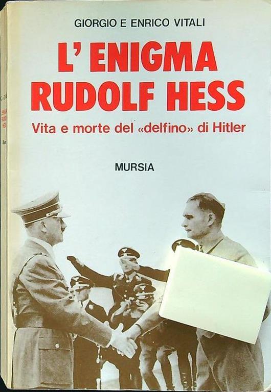 L' enigma Rudolf Hess - copertina