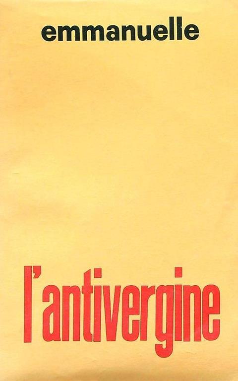 L' antivergine - Emmanuelle - copertina