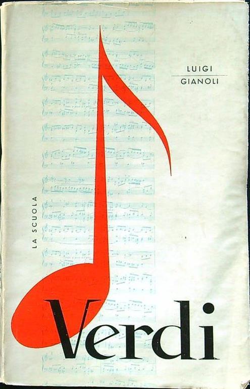 Verdi - Luigi Gianoli - copertina