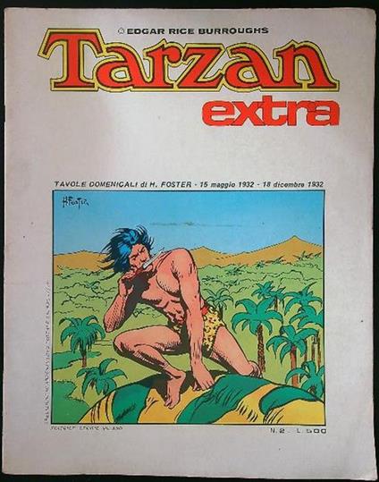 Tarzan Extra n. 2 - Edgar Rice Burroughs - copertina