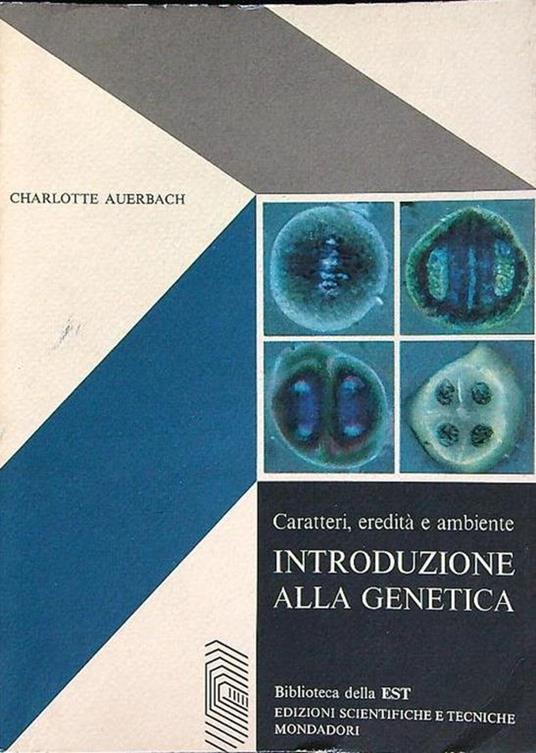 Introduzione alla genetica - Charlotte Auerbach - copertina