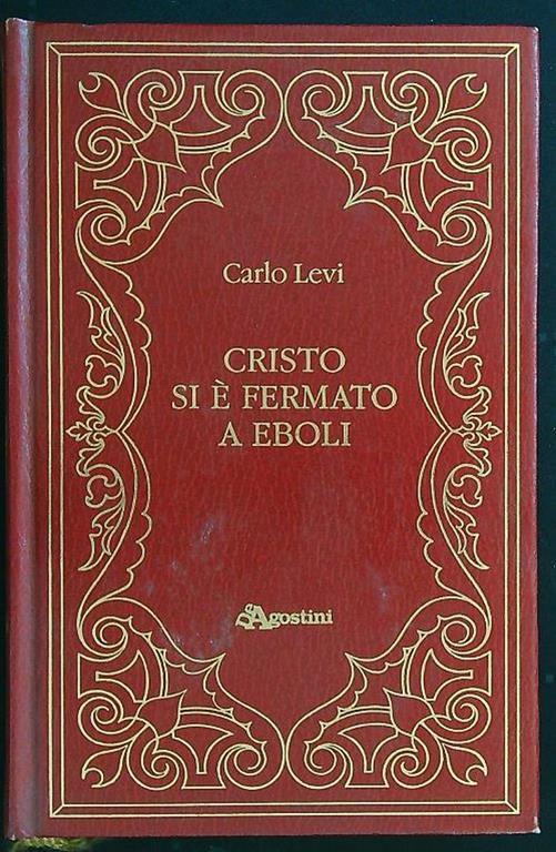 Cristo si e' fermato a Eboli - Carlo Levi - copertina