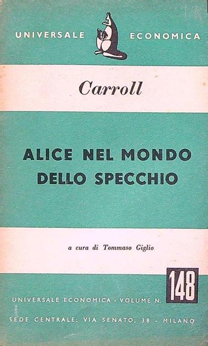 Alice nel mondo dello specchio - Lewis Carroll - copertina